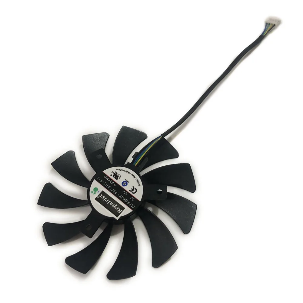 R9nano Вентилятор охлаждения графической карты VGA Охладитель Для sappire zotac his Radeon R9