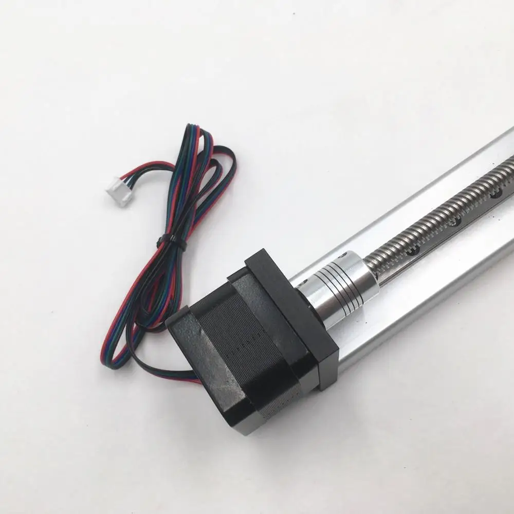 Funssor 240 мм путешествия CNC линейный рельс направляющий движения этап TR8x8 винт