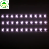 3 pcslot 100 new 32inch lcd tv backlight strip aluminum substrate universal 32inch 61cm 10leds each lamp bead is 3v