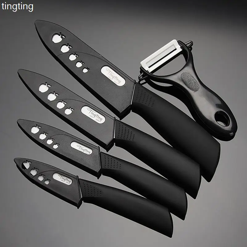Бренд наивысшего качества подарки циркония Кухня Ножи комплект Керамика 3 &quot4&quot