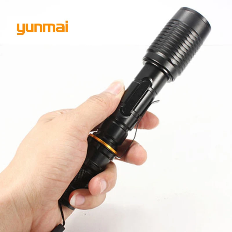 NEW XML T6 5000 Lumens 5 Modes LED Flashlight Zoomable Flash Light Waterproof Tactical Torch Lamp Lantern For Hunting Camping | Лампы и