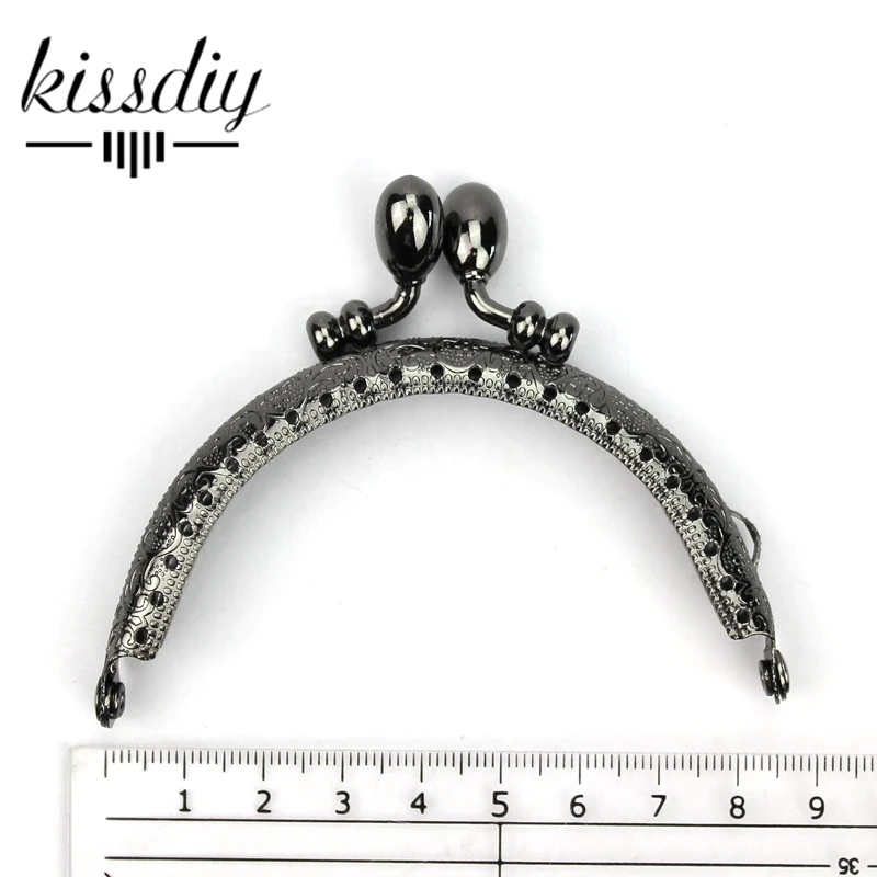 Металлическая рама KISSDIY для кошелька 8 5 см античная бронза серебро золото|hardware