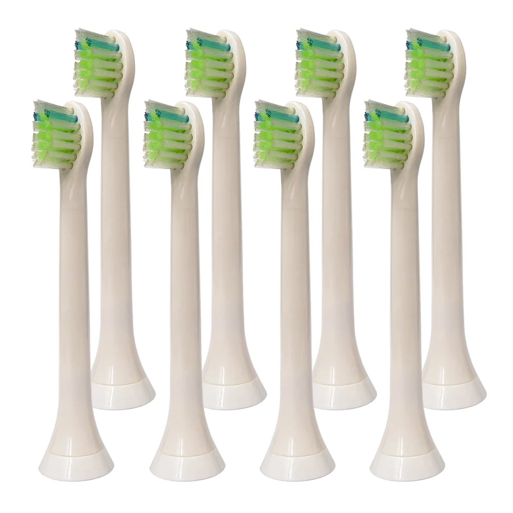 8 шт Sonicare сменные головки кистей для Philips HX6074 зубная щетка ProResults DiamondClean EasyClean