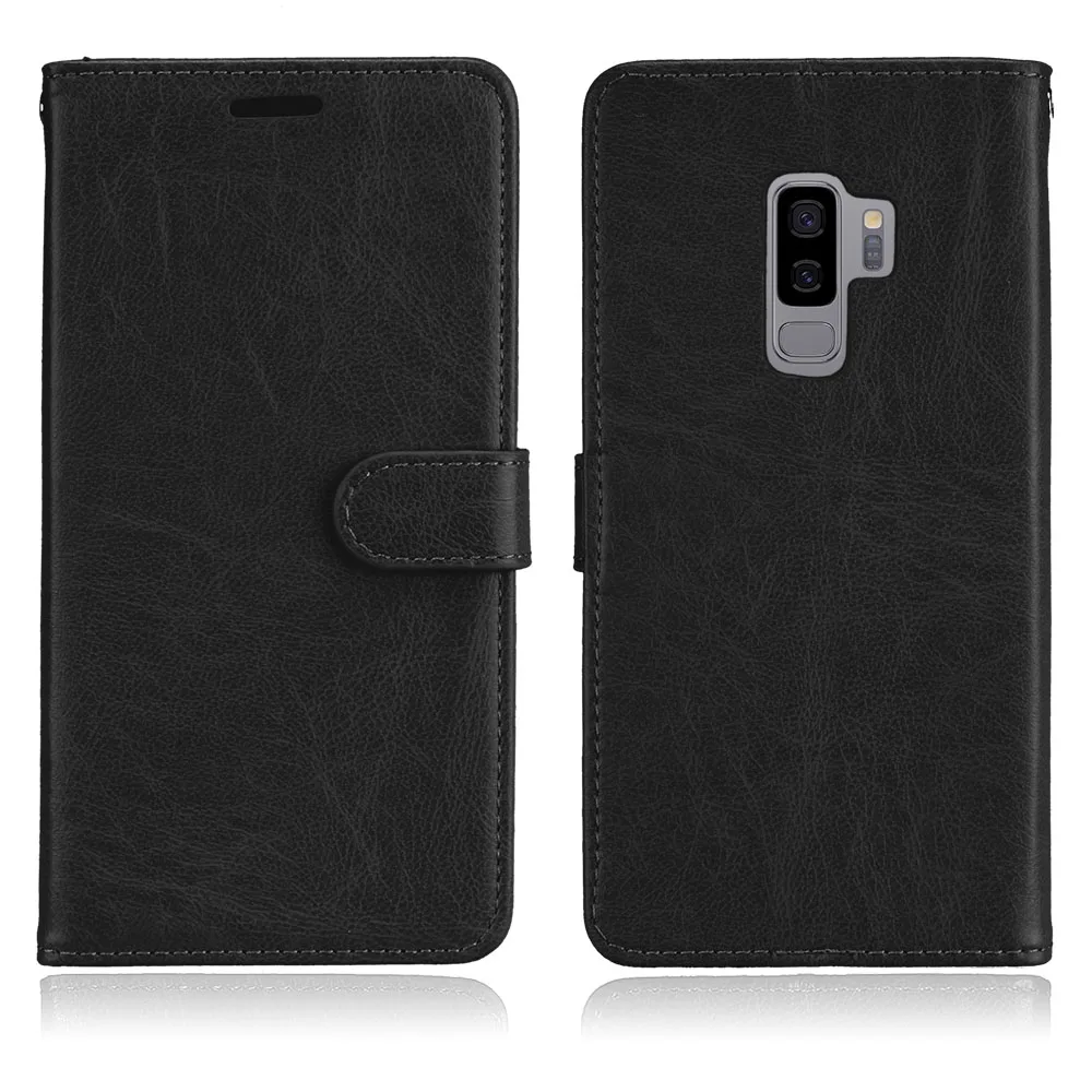 Saturcase класса люкс из искусственной кожи отделениями кошелька Поддержка чехол для