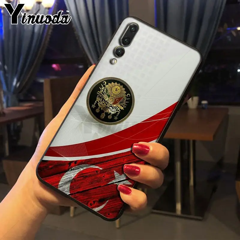 Yinuoda флаг Турции волк Мягкий силиконовый чехол для телефона huawei p20 pro p20lite mate10pro nova3i