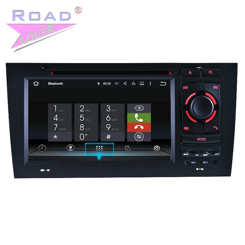 Автомобильный мультимедийный центр Roadlover DVD плеер с Android 9 0 для Audi A6 Восьмиядерный