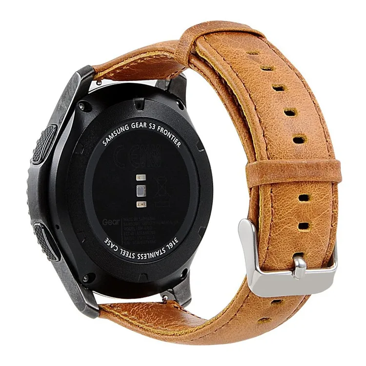 OSRUI gear S3 Frontier ремешок для samsung Galaxy watch 46 мм Классический S 3 22 мм ремешок для часов correa кожаный ремешок для часов для amazfit