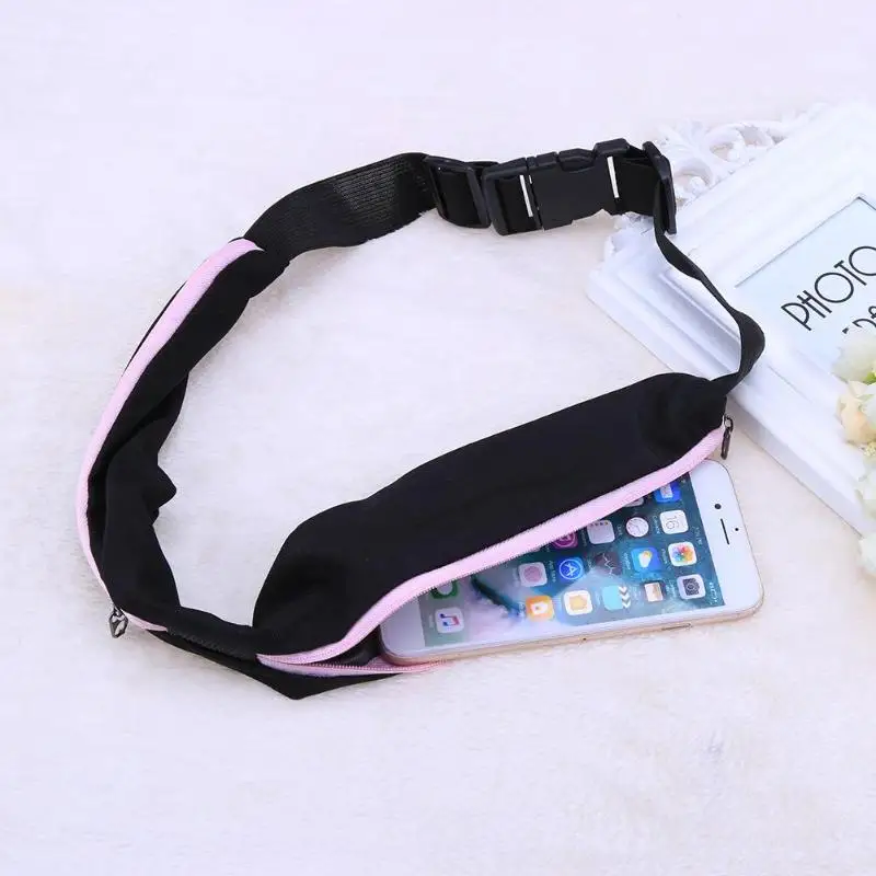 Водонепроницаемая эластичная поясная сумка для бега карманная Регулируемая