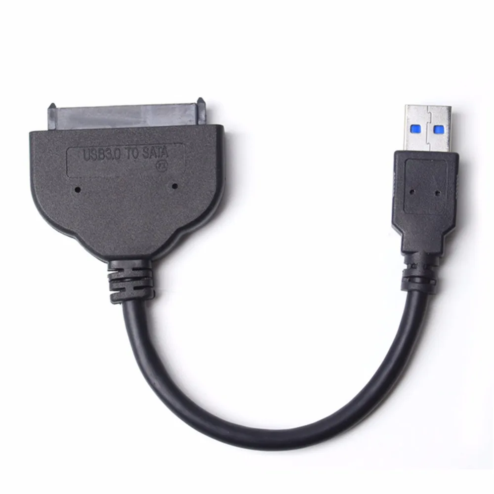 Superspeed USB 3 0 для SATA 7 + 15 Pin (22 Pin) адаптер конвертер Соединительный кабель 2 5 &quotSATA HDD