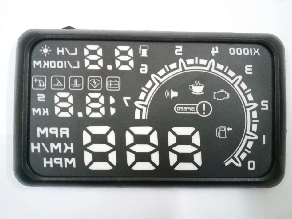 Дисплей Hud, Автомобильный дисплей HUD, Автомобильный дисплей hud, система Предупреждение о превышении скорости, хорошее качество, 5,5 OBD2, прочный дисплей на голову