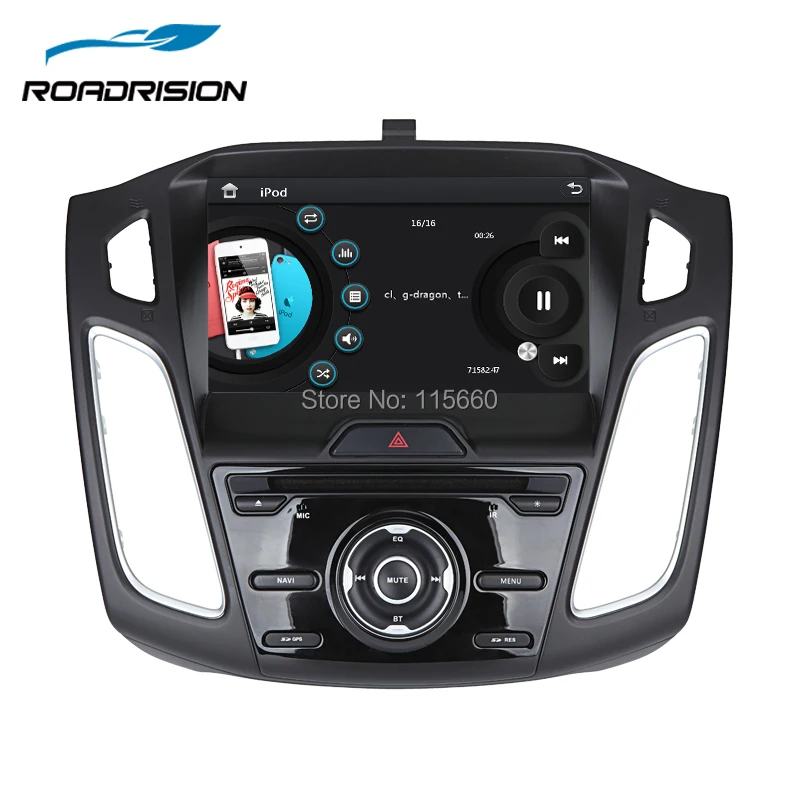 RoadRision 9 inchs автомобильный DVD стерео для Ford Focus 3 2012 2016 автоматическое радио GPS