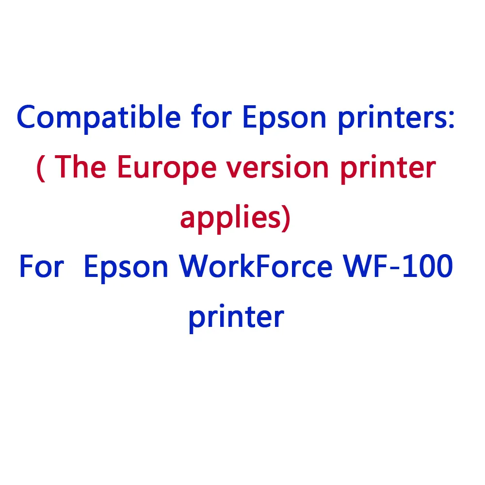 Картриджи чернильные совместимые (1 черный 1 трехцветные) для принтера Epson
