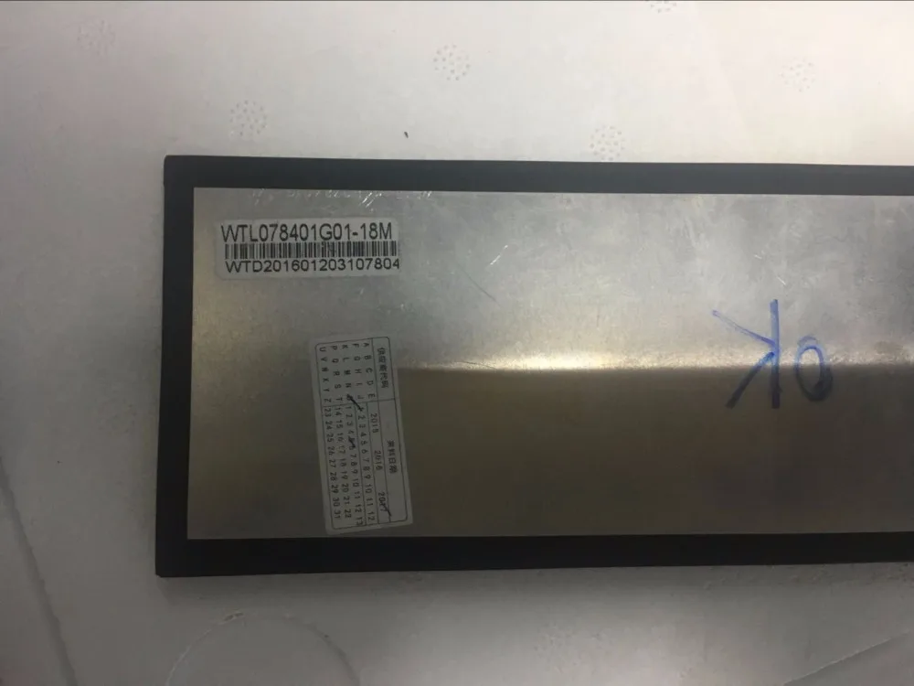 WTL078401G01 18M 7 8 дюймов ЖК экран для автомобильного GPS рекордера данных|ЖК-экраны и