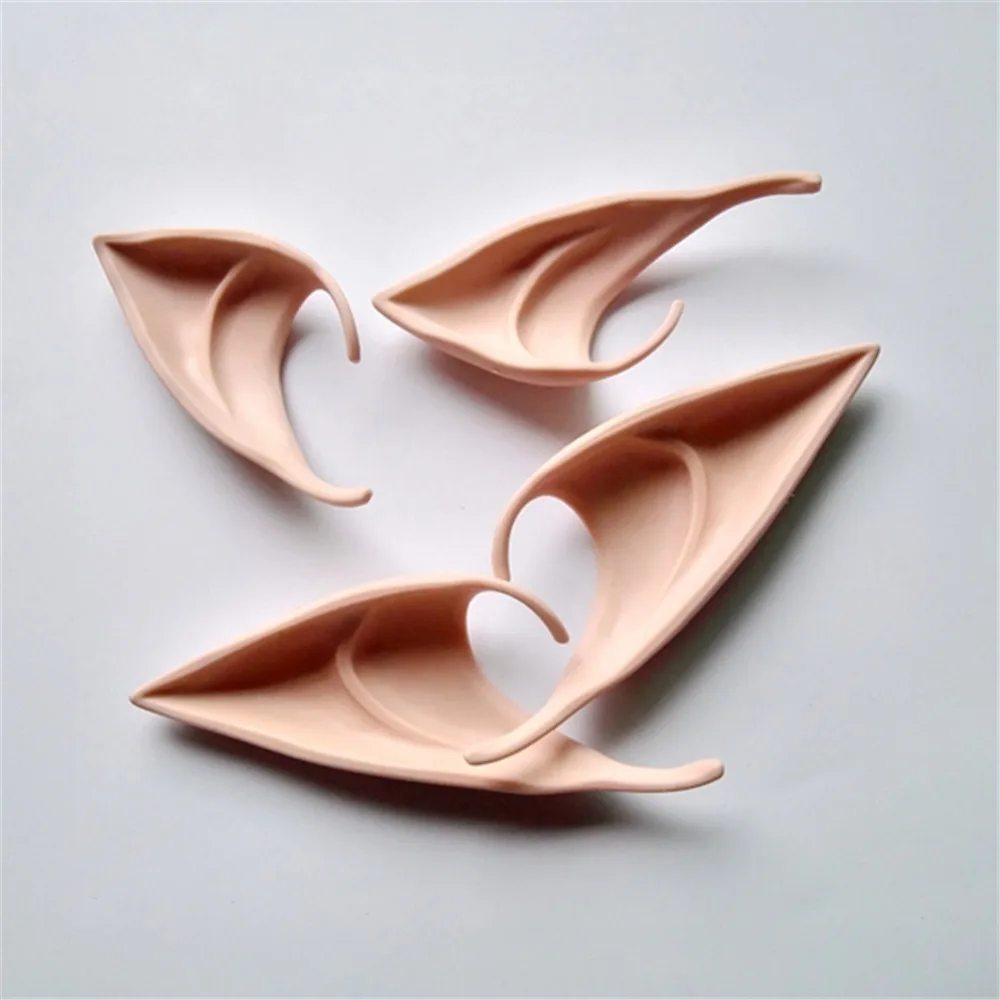 2 пары различных аниме эльф Уши Фея Хэллоуин волшебник колдун Косплей Аксессуары