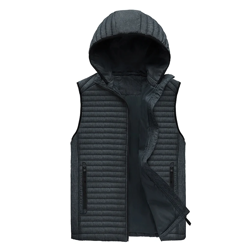 Мужской жилет Для мужчин осень-зима теплый Tech S жилеты softshell Повседневное Вязаные