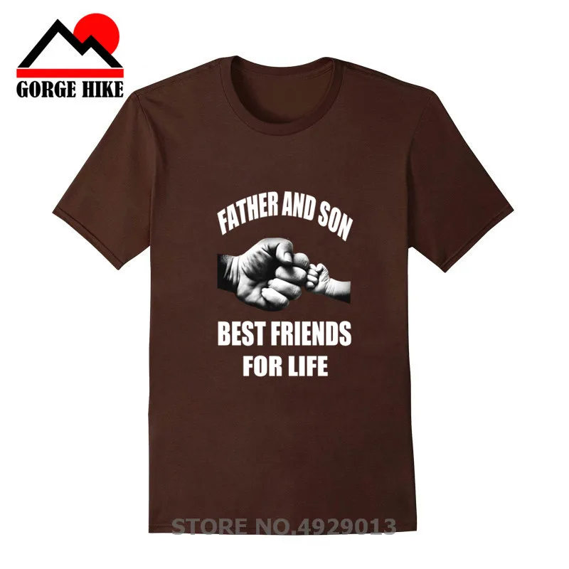 Футболка мужская хлопковая с надписью Best Friends for Life|Мужские футболки| |