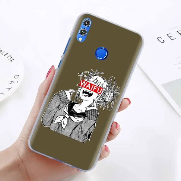 14 Waifu Sugoi чехол для телефона аниме для huawei Honor 8X 8A Pro 8C 8S 9 10 Lite 20i Honor Play Y7 Y9 крышка чехол Coque - Цвет: 14