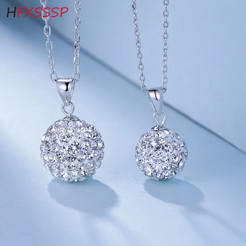 HFXSSSP S925 женское серебряное ожерелье подвеска (не содержит цепи) модный Джокер