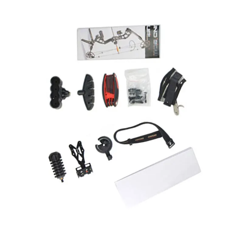 1 Set Archery Compound Bow With Accessories 30-70lbs 75%Left-off 320fps Powerful Right Hand Outdoor Shooting | Спорт и развлечения