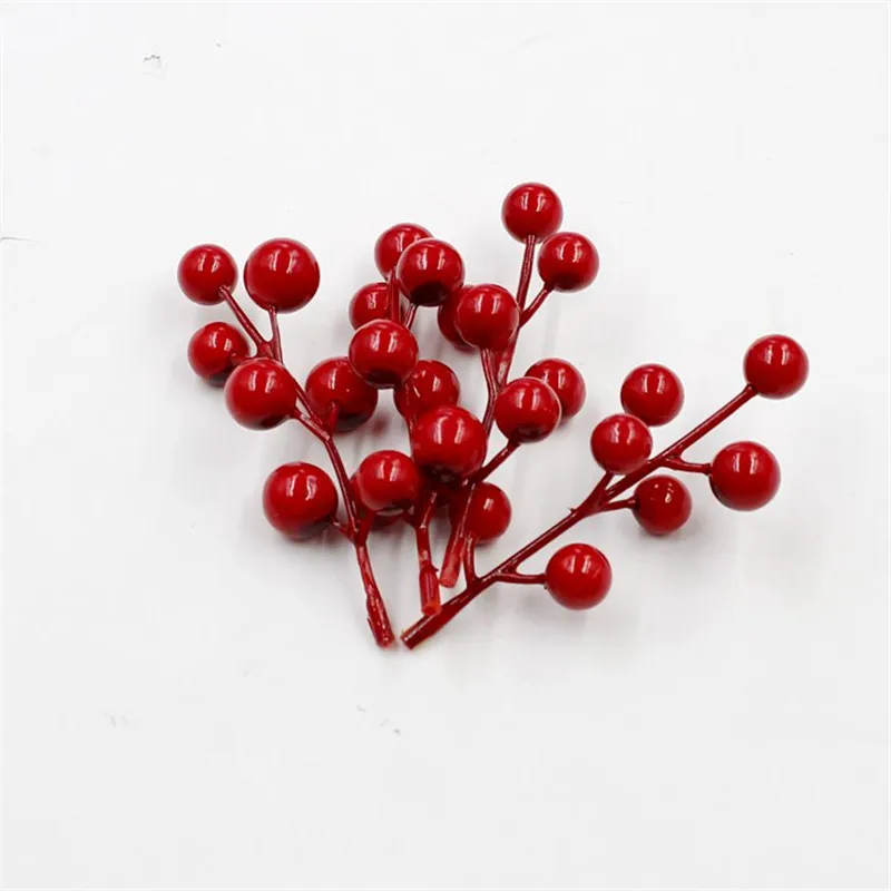 10 шт. мини Поддельные стеклянные гранатовые фруктовые маленькие Ягоды