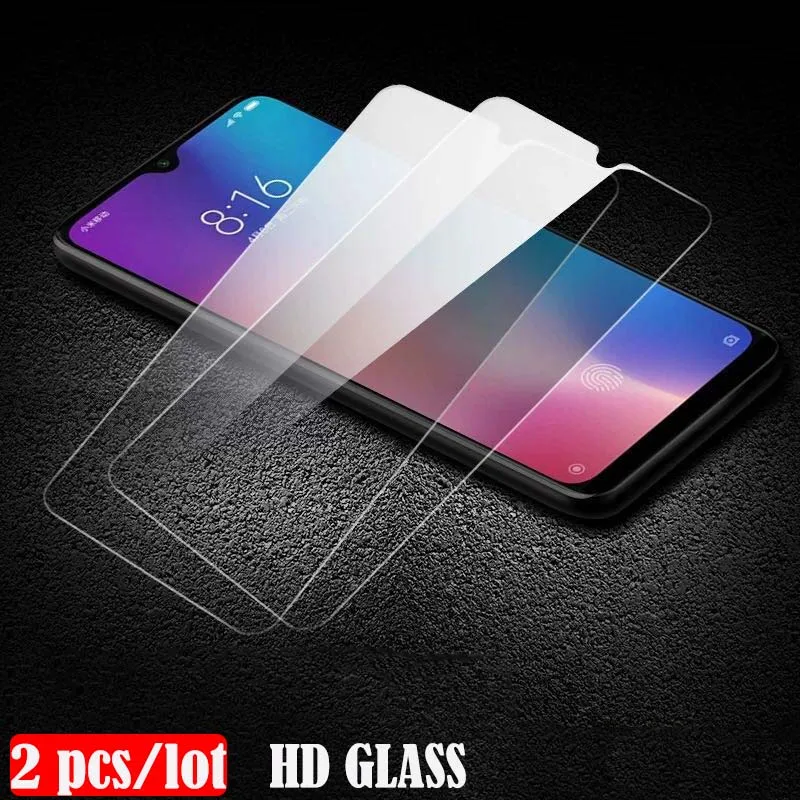 2 шт./лот, полноэкранное закаленное стекло для Xiaomi mi 9 8, анти-Blu-ray, Защитное стекло для Xiaomi mi 9 mi 9SE, стеклянная пленка - Цвет: HD Glass 2pcs