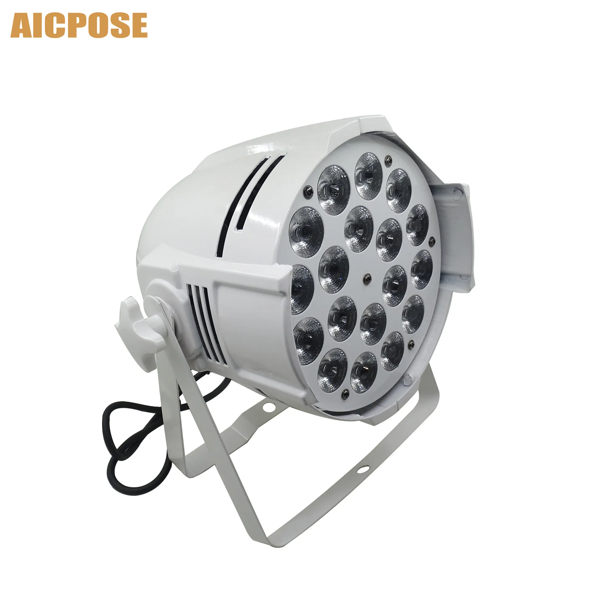 4 шт./лот 18*10 Вт алюминиевый светодиодный прожектор 18x10 RGBW 4в1 LED Par Can 64 dj проектор