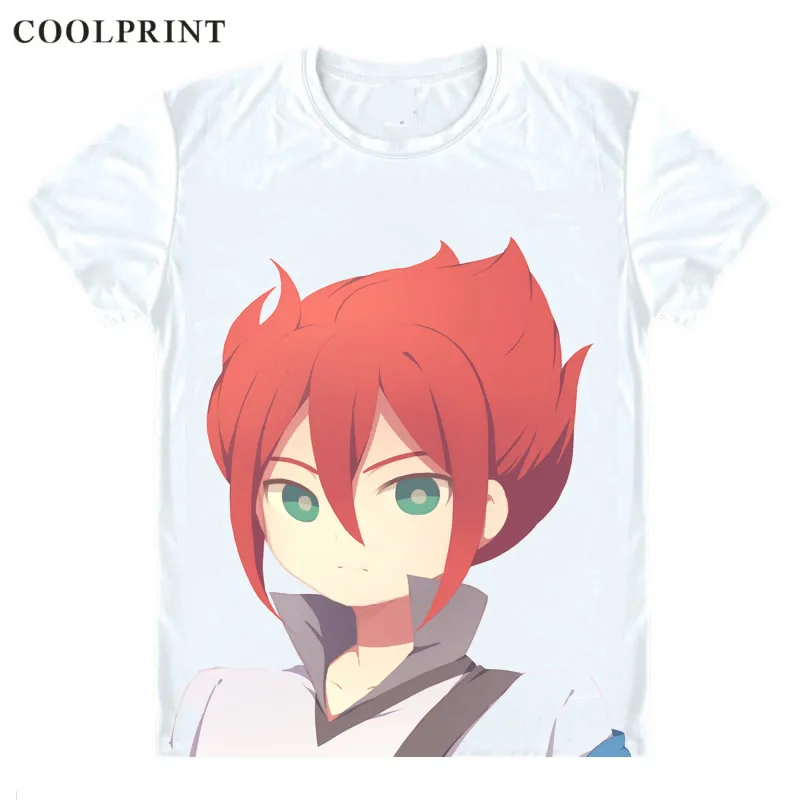 Футболка Coolprint Kiyama хирото Inazuma Eleven Japan The Genesis Мужская Повседневная футболка