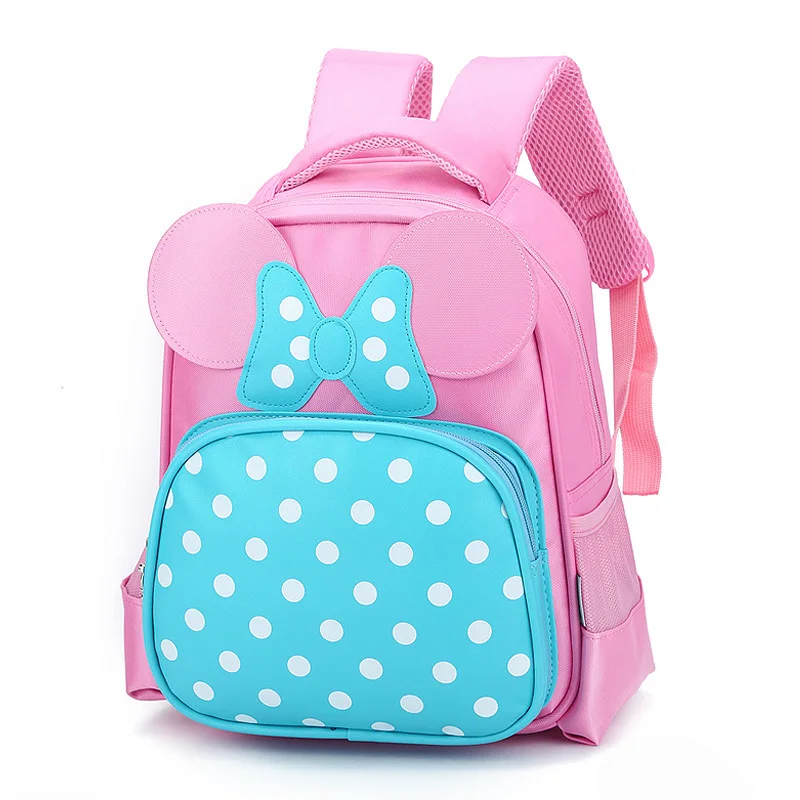 Детский Школьный рюкзак с рисунком Микки Мауса школьные сумки для детского сада