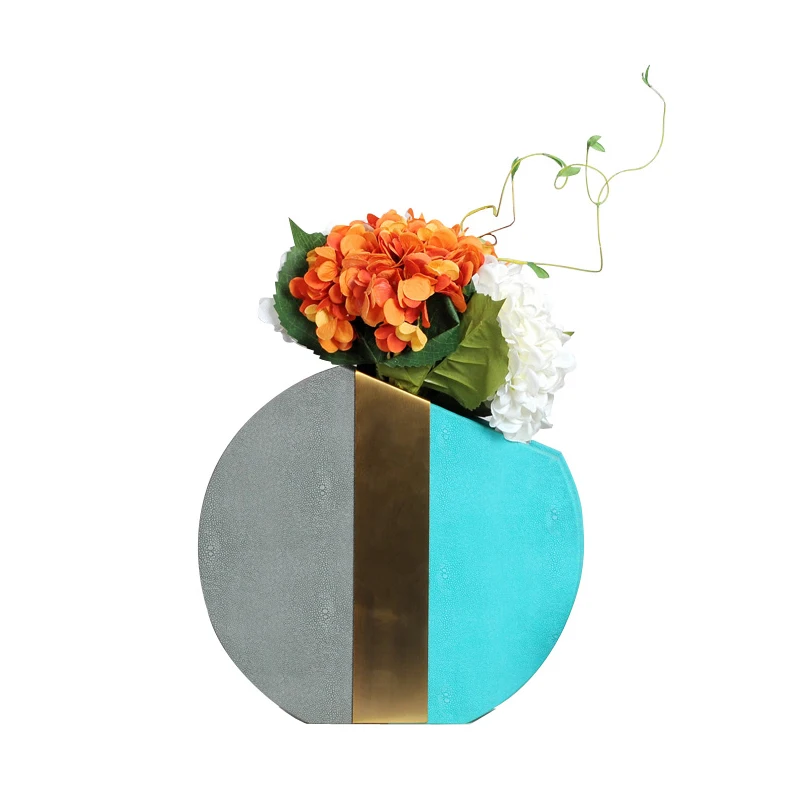 Home Decoration Dried Flower Vase Modern Minimalist Living Room Coffee Table Creative Restaurant | Дом и сад