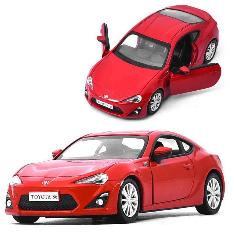 Модель автомобиля GT86 1:36 коллекционная машина литый под давлением со звуком