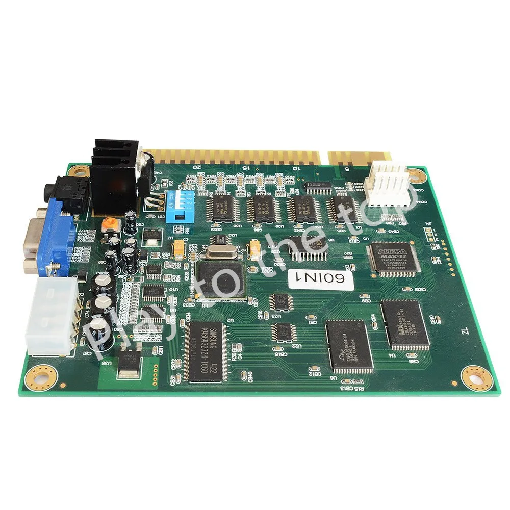 60 в 1 Классический аркадный аппарат печатная плата JAMMA разные игры Pcb для аркадных