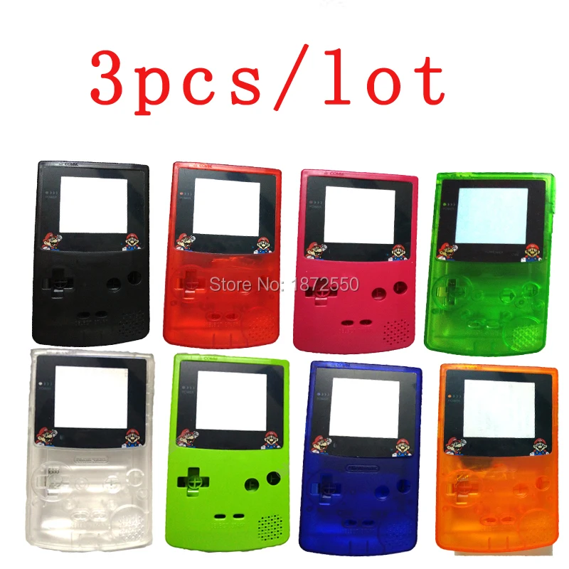 3 шт./лот Galyme карманные монстры версия корпус объектив для GameboyColor GBO DMG игровая