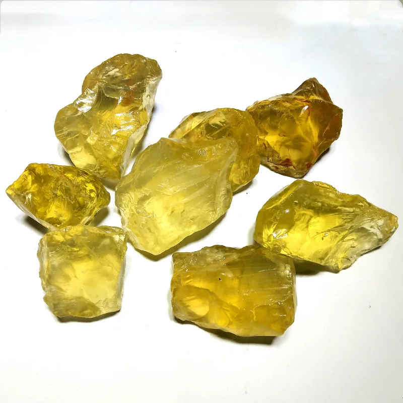 

Natural Yellow crystal Rough Raw Stone Rock Specimen