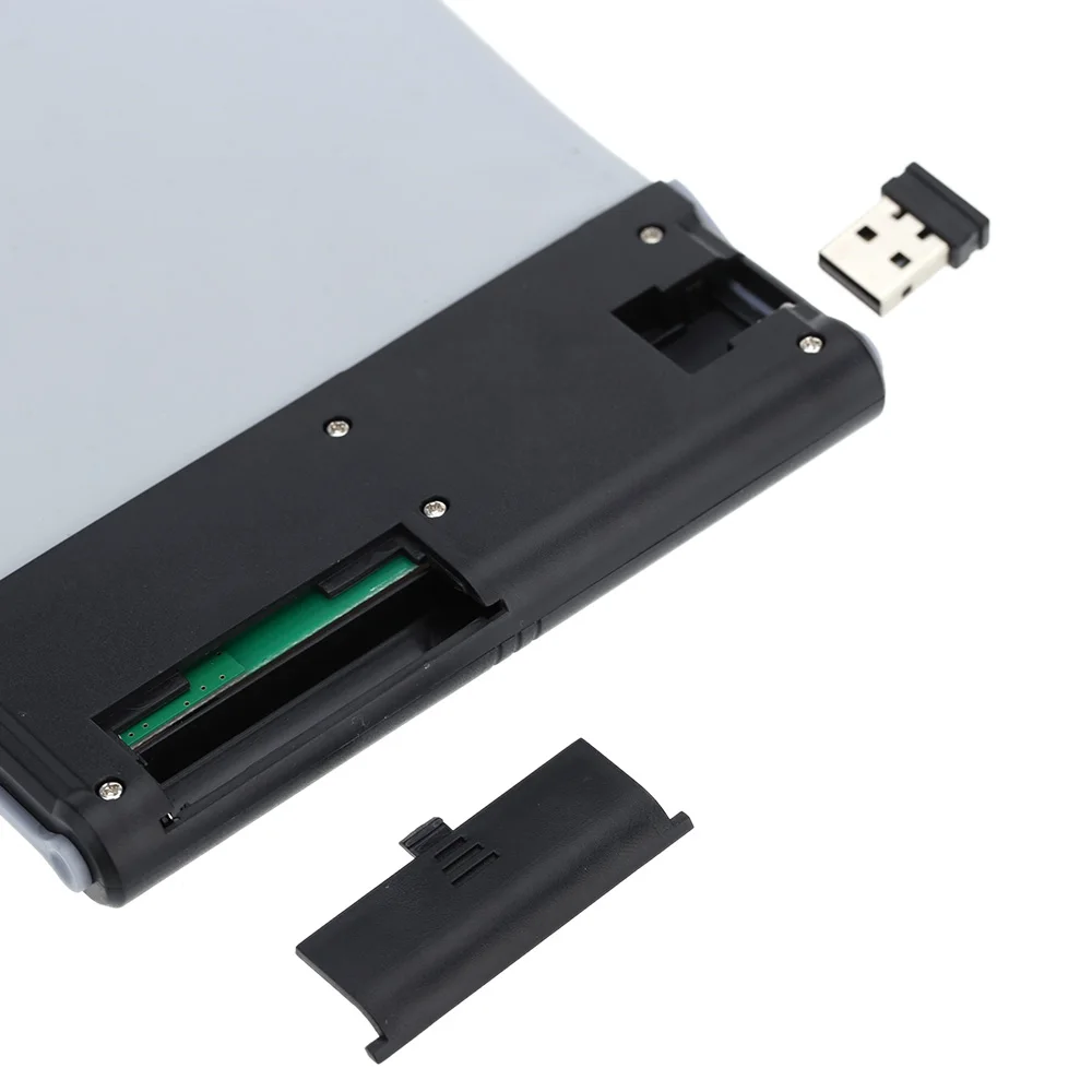 Портативная Гибкая мини-клавиатура 2 4 USB водонепроницаемая моющаяся Мягкая