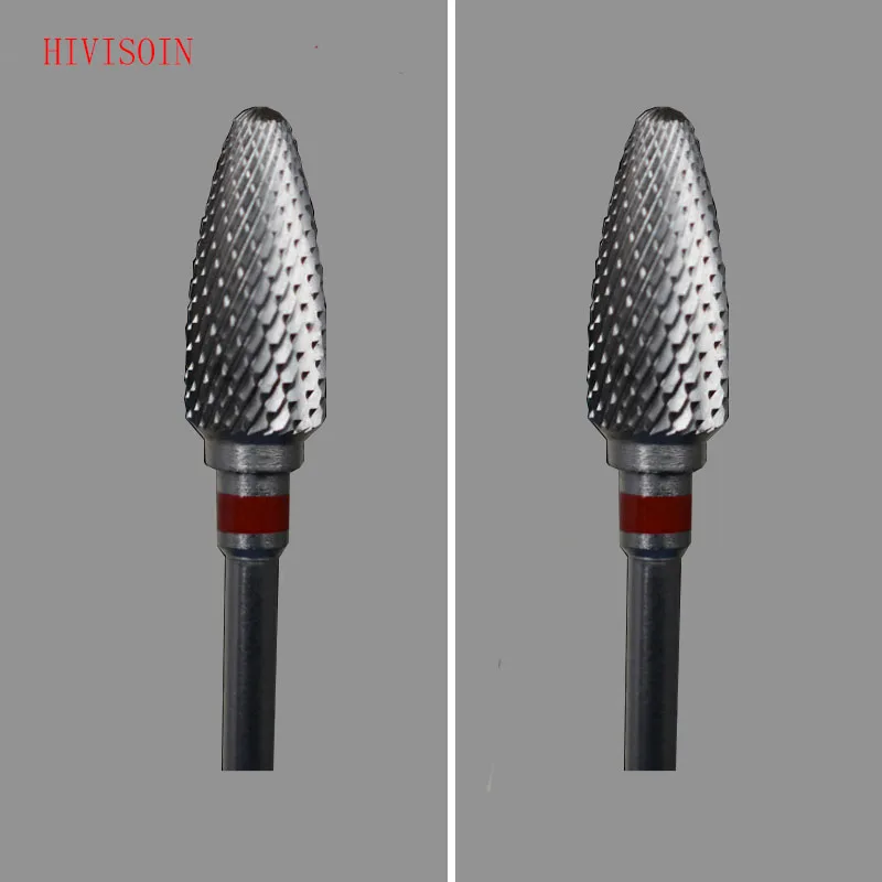 

TiN Flame Bit - HIVISOIN Carbide Nail Drill Bit - F