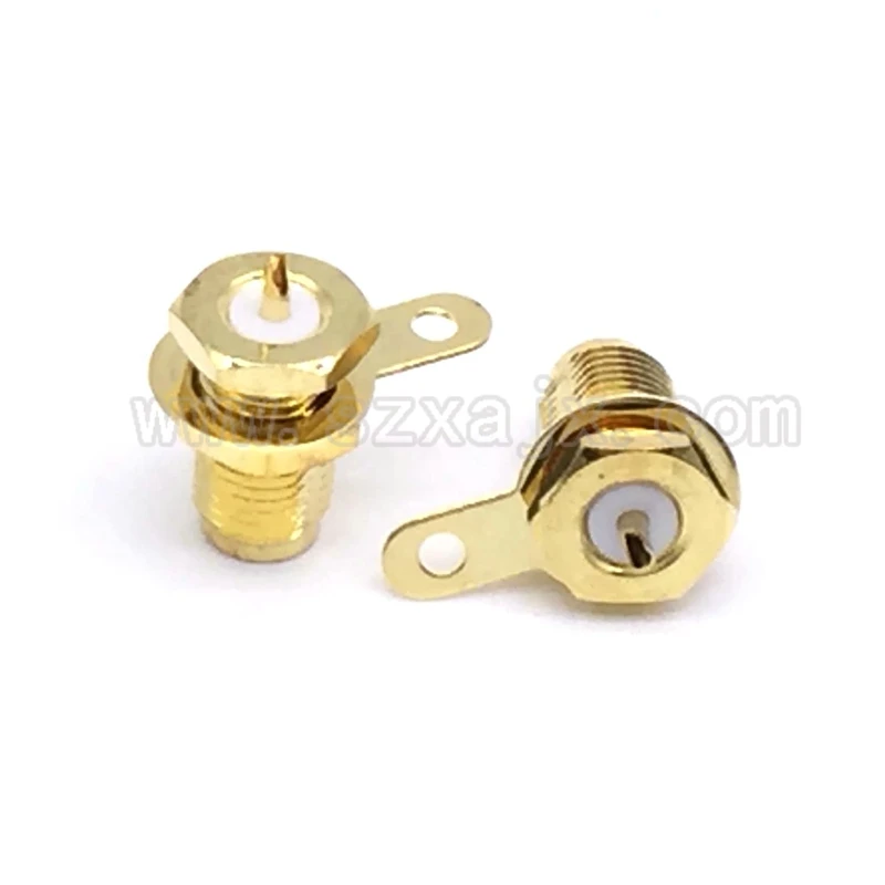 25 X 2PCS Коннектор JX(21-29) 2 шт. РЧ коаксиальный адаптер SMA к SMA адаптер гнездо панель крепление с гайкой переборка ручка прямой припой - Цвет: 25 X 2PCS