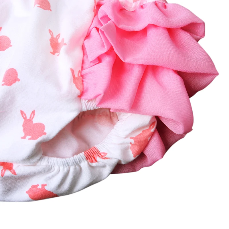 Комбинезон для новорожденных без рукавов с кроличьими ушками | Детская одежда и