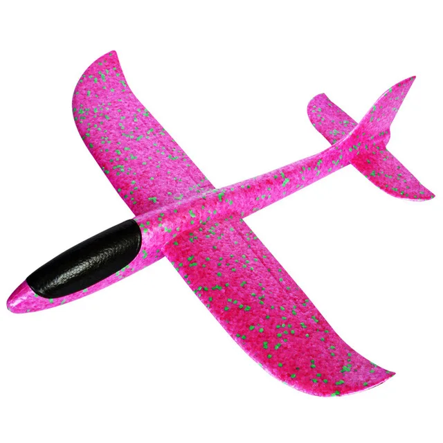 48CM Pink 48 см ручной запуск метательный планер EPP пена модель аэроплана Летающий планер самолет игрушка для детей на открытом воздухе летающий планер игрушки самолет - Цвет: 48CM Pink