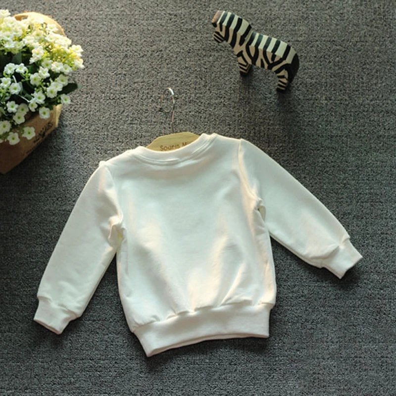 Осенне зимние толстовки для маленьких девочек свитер с длинными рукавами и v