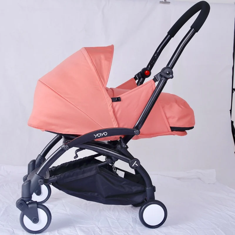 pink original cloth Детская коляска, спальная корзина, 0-6 м, гнездо для новорожденных, подходит для yoyo Yoya, детские коляски, зимние спальные мешки, аксессуары для детской коляски - Цвет: pink original cloth