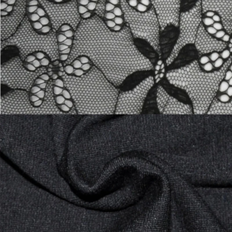 

AAMIKAST Women Summer Dresses Hot Sale New Fashion Lace Patchwork Short Sleeve Wear To Work Size S M L XL XXL 3XL