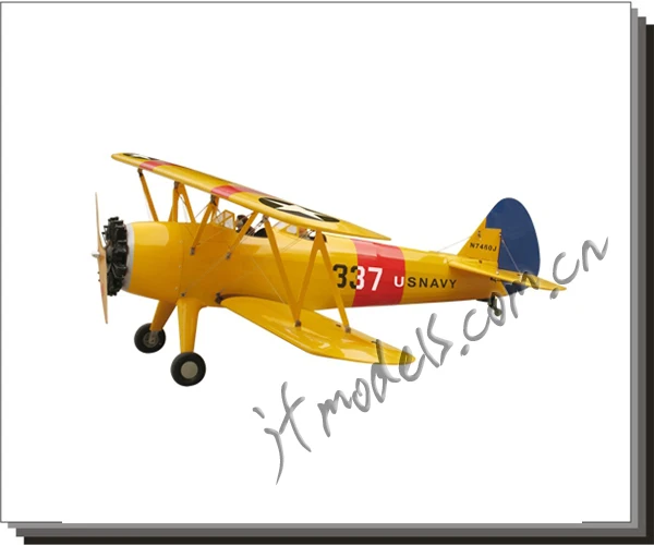 RC Модель самолета/30% Стирман PT-17/100cc бензин/TW-A300 | Игрушки и хобби