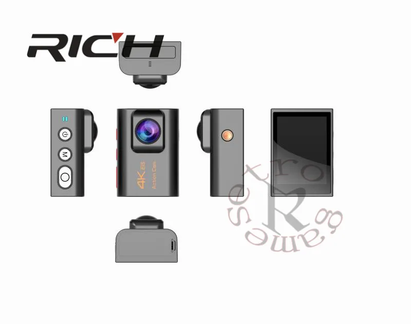 RICH Mstar N800R HD 4k 2 4G дистанционное управление Wifi 170 градусов широкоугольный