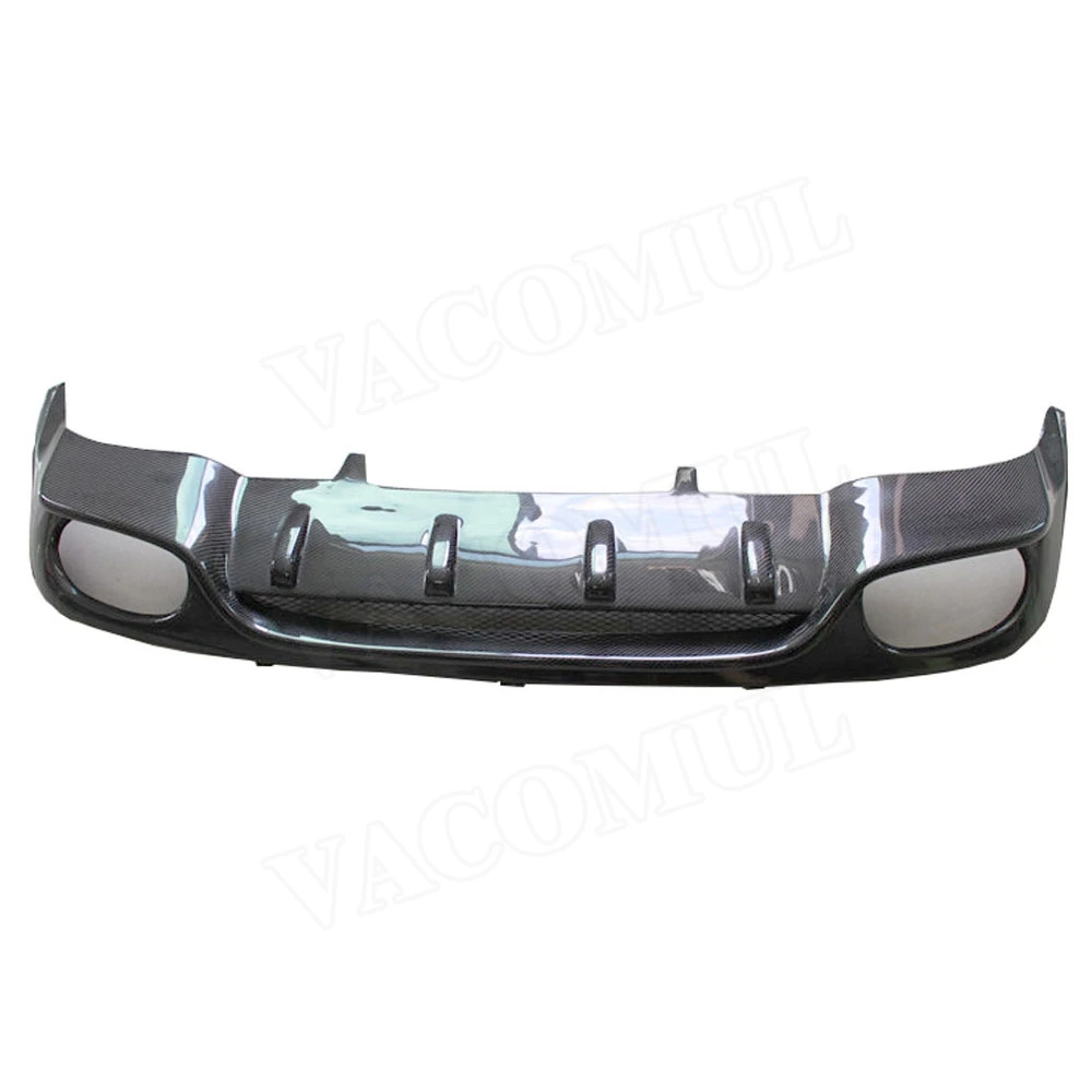 Задний спойлер диффузора для Volkswagen Passat CC VW 2010-2014 молдинг из углеродного волокна