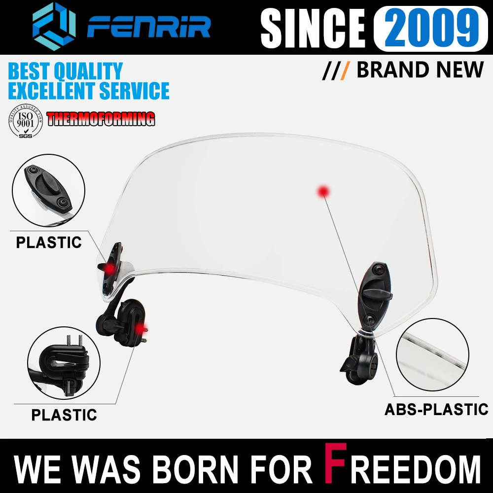 Ветрозащитный экран для мотоцикла Yamaha Honda Suzuki BMW KAWASAKI Hyosung DUCATI Aprilia Benelli Harley