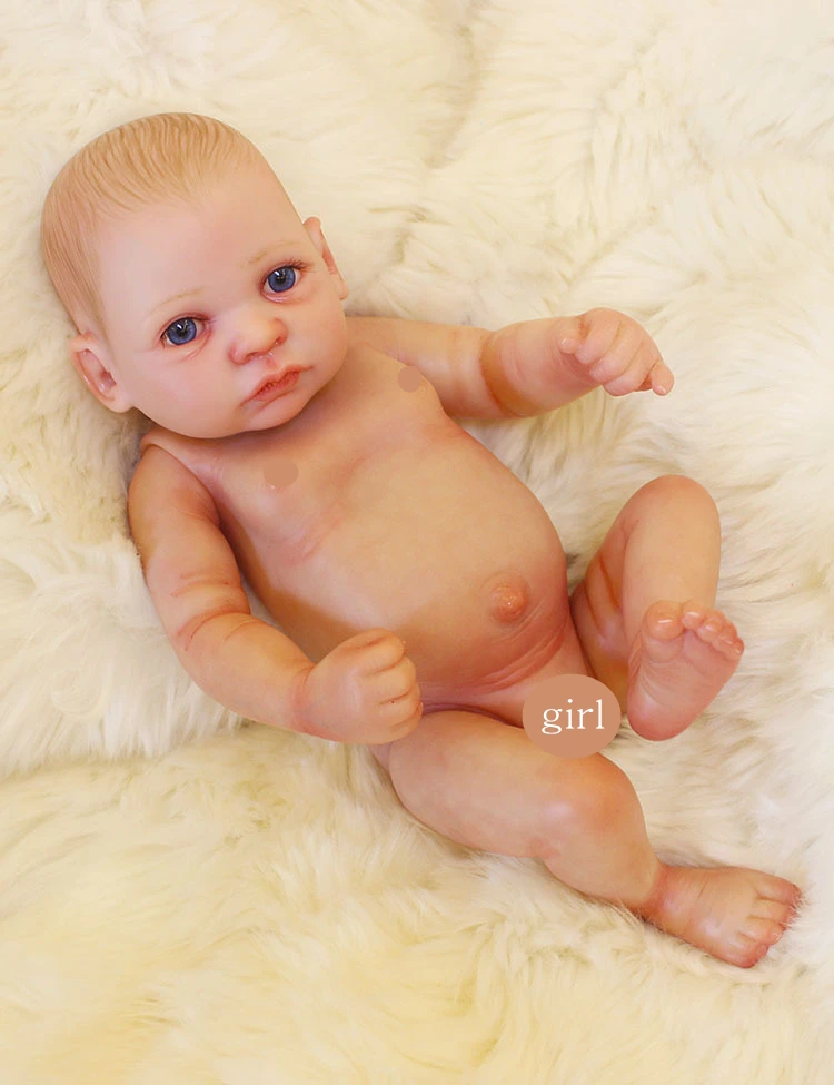 Мягкая виниловая Кукла Reborn Baby Реалистичная высокое качество для новорожденных