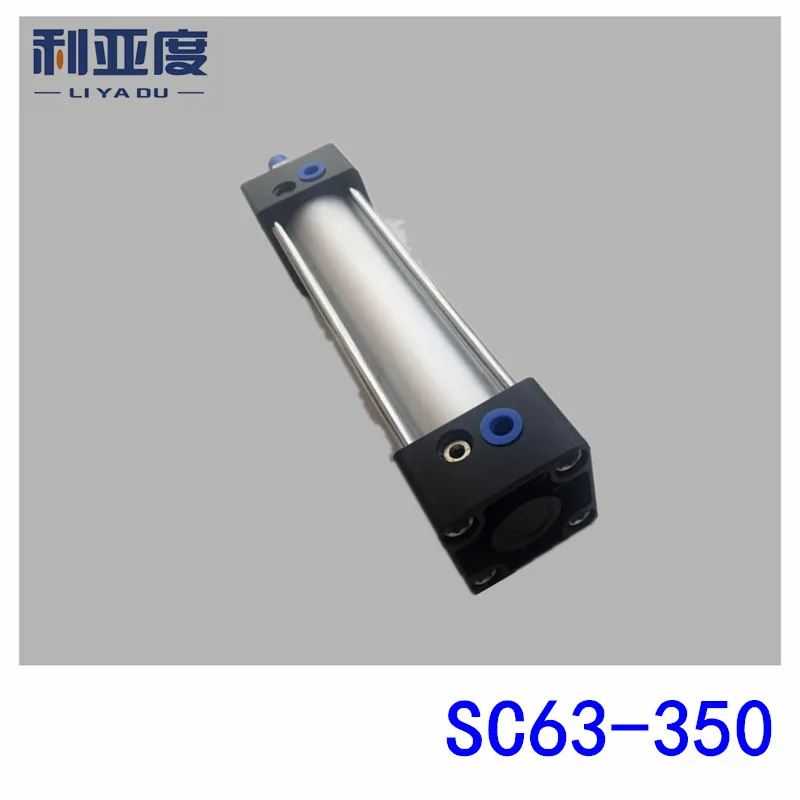 

SC63*350 Rod aluminum alloy standard cylinder SC63X350 pneumatic components 63mm Bore 350mm Stroke