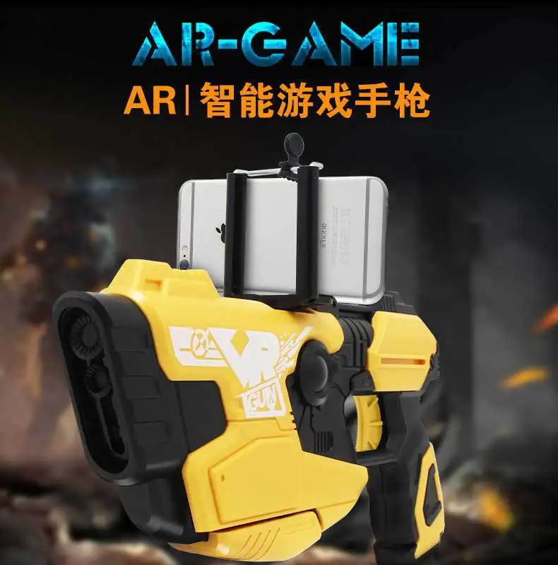 AR пистолет Портативный Bluetooth AR Gun Последним 3D VR игры AR toygame пистолет для Android IOS IPhone телефоны