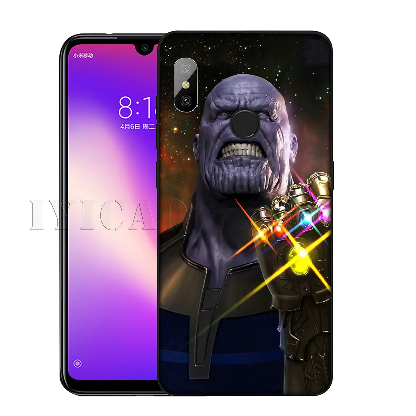 Мягкий силиконовый чехол IYICAO Marvel's The Avengers для Xiaomi Redmi K30 K20 8A 7A 6A 5A S2 GO Note 8 8T 7 5 6 Pro |