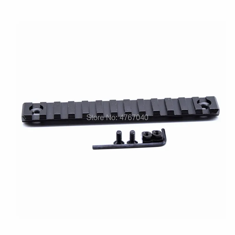 Высокое качество 3 5 9 11 13 слотов MLOK m-lok рельсовая база Handguard раздел ar15 M4 Handguard Алюминиевый Picatinny Weaver для охоты